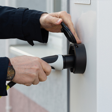 stacja ładowania samochodów elektrycznych AC