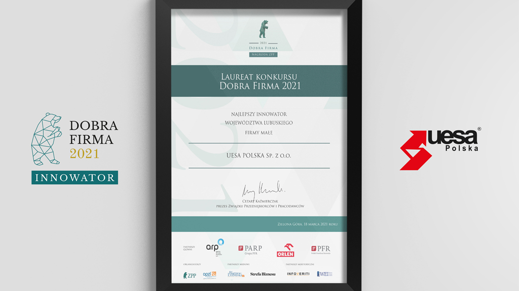 uesa Polska sp. z o.o. z tytułem Dobrej firmy
