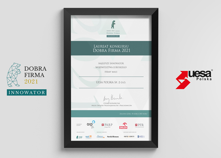 uesa Polska sp. z o.o. z tytułem Dobrej firmy