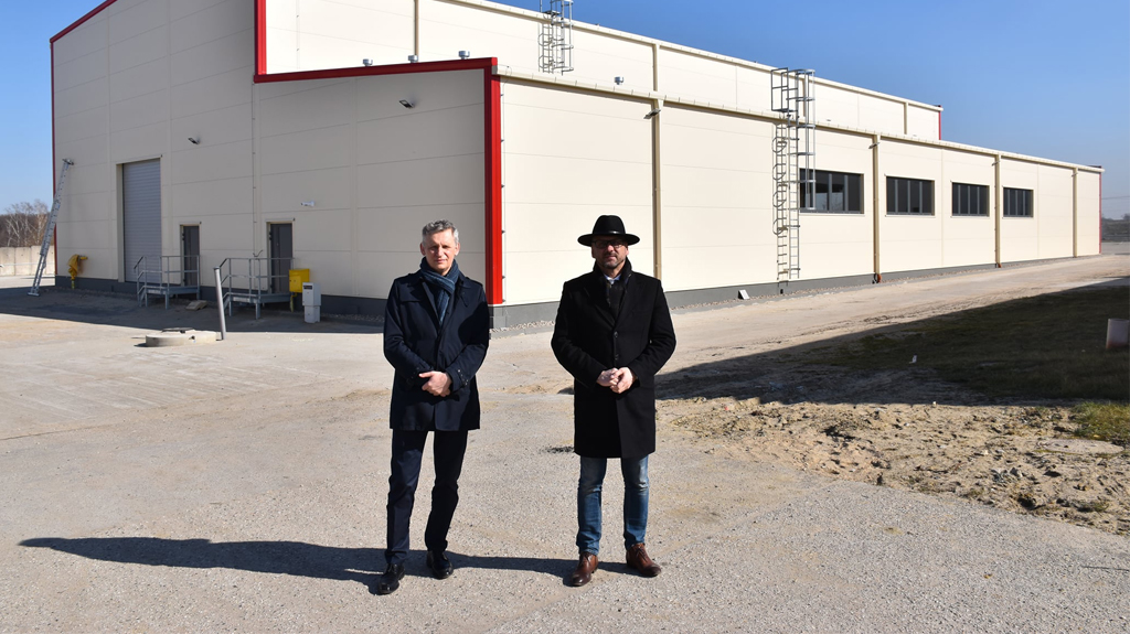 Burmistrz Lubska z wizytą w uesa