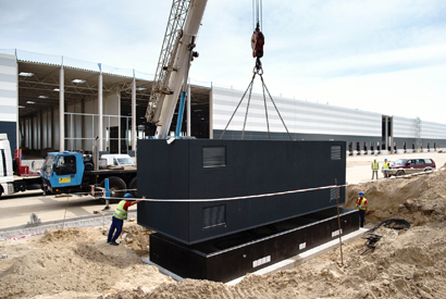 stacje transformatorowe dla hali magazynowo-logistycznej