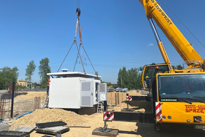 stacja transformatorowa z monitoringiem realizacja