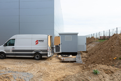 Stacja transformatorowa dla zakładu produkcyjnego. Realizacja dla firmy Dalpo