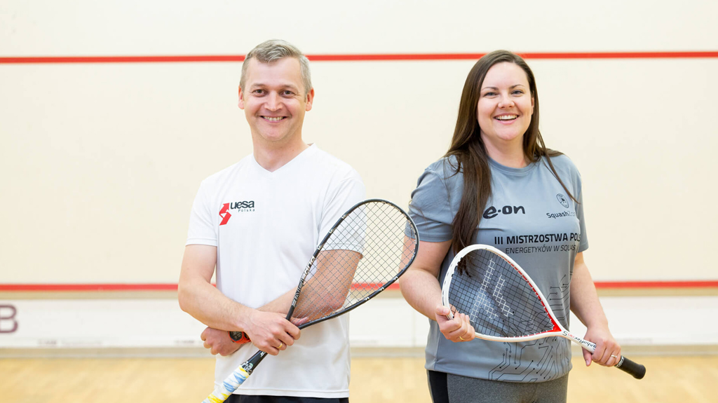 Gramy z energią. Uesa na V edycji Mistrzostw Polski Energetyków w Squasha
