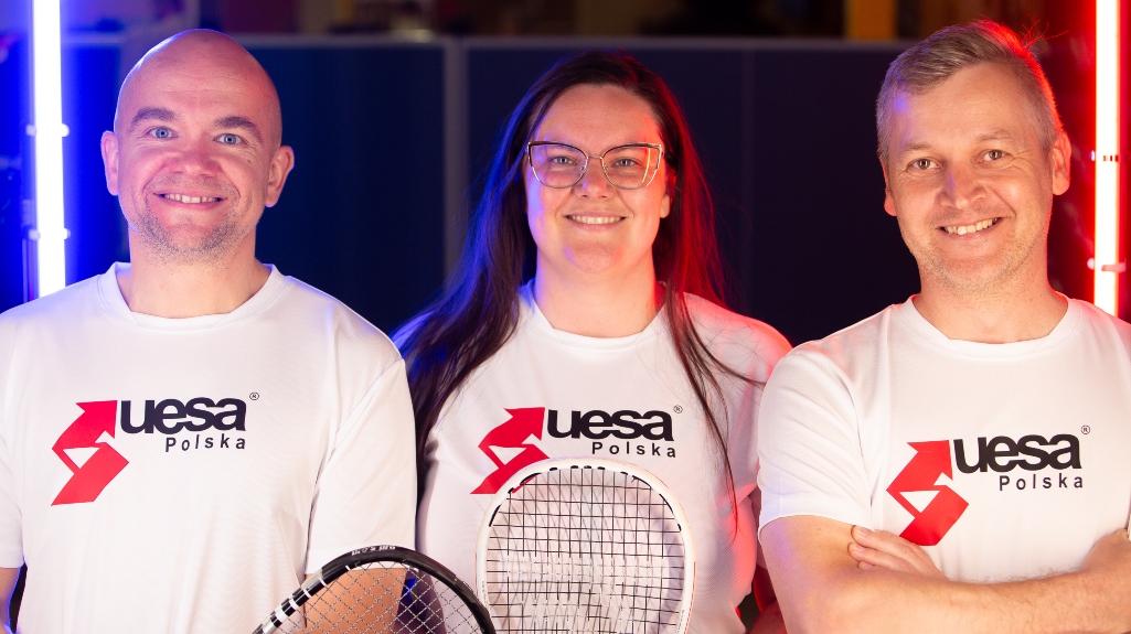 Sportowa energia UESA na Mistrzostwach Polski Energetyków w squashu